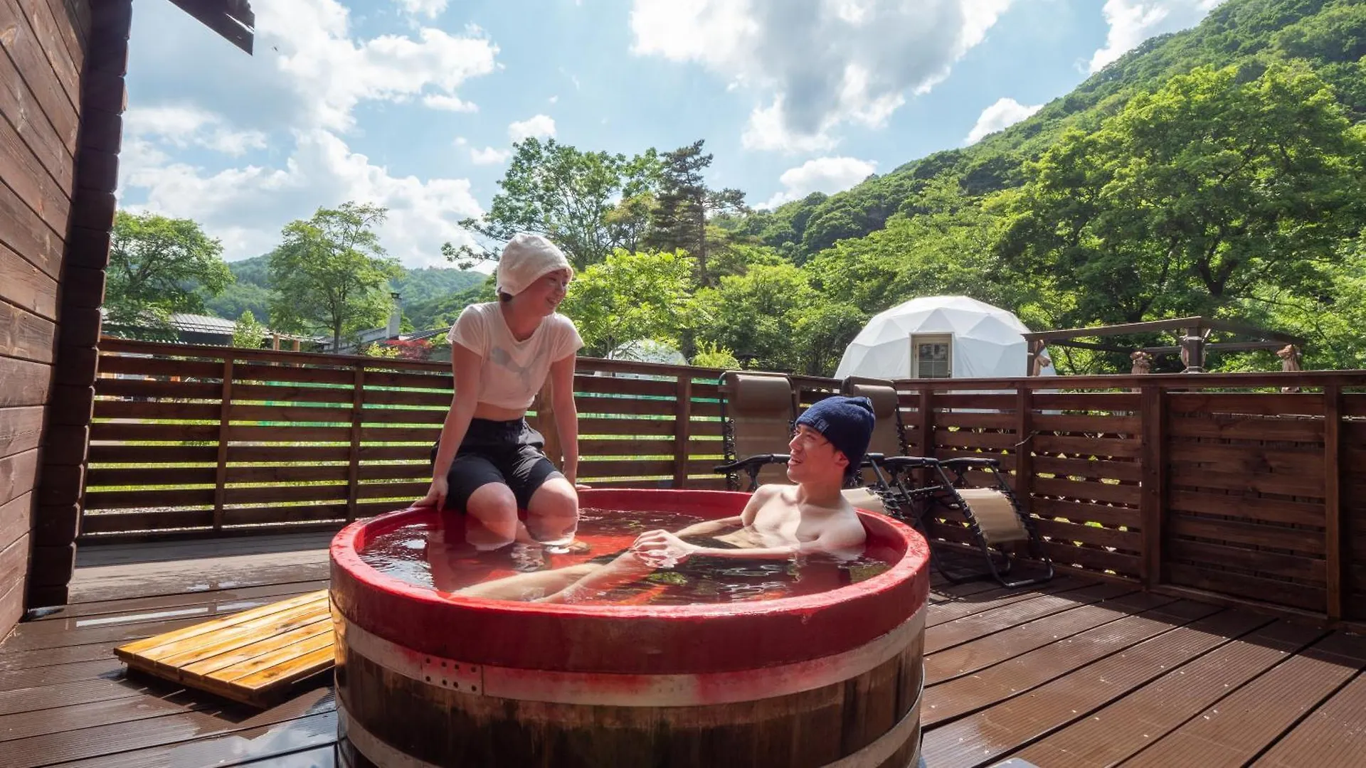 ラグジュアリーテント Glampark Otaru Hanaemi Hokkaido